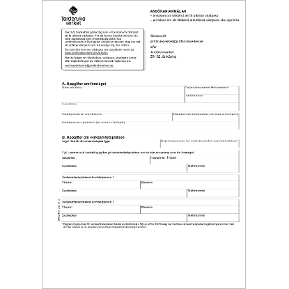 Omslags bild fr ANSKAN/ANMLAN - Anskan om att f utfrda vxtpass - Anmlan om att rtten att utfrda vxtpass ska upphra