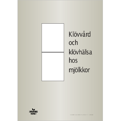 Omslags bild fr Klvvrd och klvhlsa hos mjlkkor