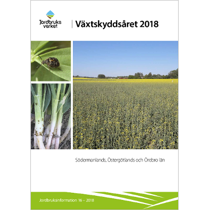 Omslags bild fr Vxtskyddsret 2018, Sdermanlands, stergtlands och rebro ln