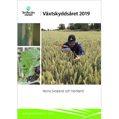 Omslags bild fr Vxtskyddsret 2019, Norra Svealand och Norrland