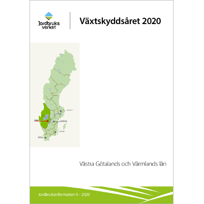 Omslags bild fr Vxtskyddsret 2020, Vstra Gtalands och Vrmlands ln