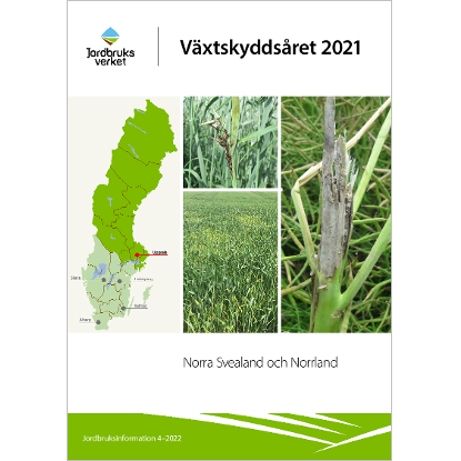 Omslags bild fr Vxtskyddsret 2021, Norra Svealand och Norrland