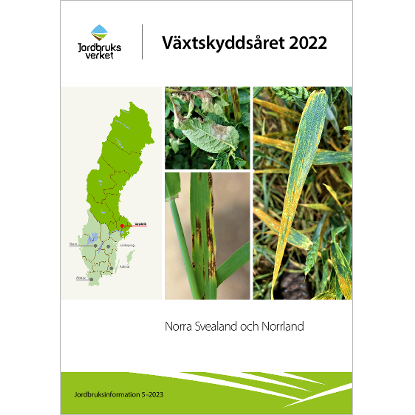 Omslags bild fr Vxtskyddsret 2022, Norra Svealand och Norrland