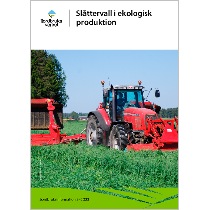 Omslags bild fr Slttervall i ekologisk produktion