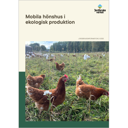 Omslags bild fr Mobila hnshus i ekologisk produktion