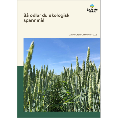 Omslags bild fr S odlar du ekologisk spannml