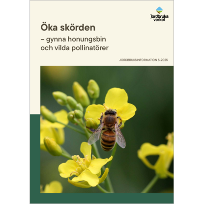 Omslags bild fr ka skrden - gynna honungsbin och vilda pollinatrer