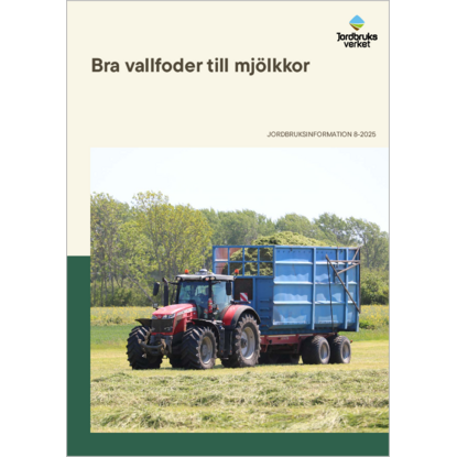Omslags bild fr Bra vallfoder till mjlkkor