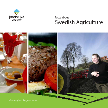 Omslags bild fr Facts about Swedish agriculture