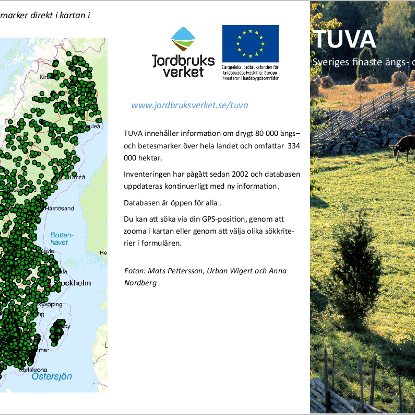 Omslags bild fr TUVA-Sveriges finaste ngs- och betesmarker