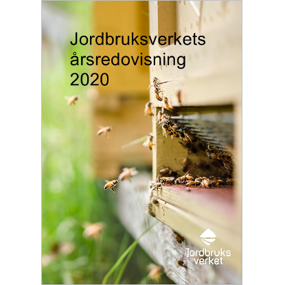 Omslags bild fr Jordbruksverkets rsredovisning 2020