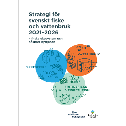 Omslags bild fr Strategi fr svenskt fiske och vattenbruk 2021–2026