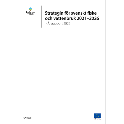 Omslags bild fr Strategi fr svenskt fiske och vattenbruk 2021-2026