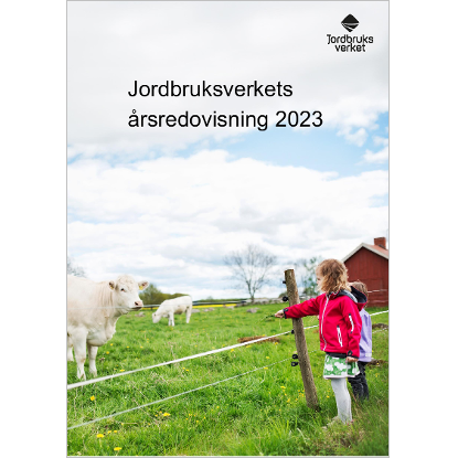 Omslags bild fr Jordbruksverkets rsredovisning 2023