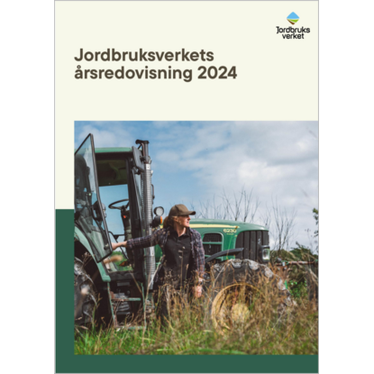 Omslags bild fr Jordbruksverkets rsredovisning 2024