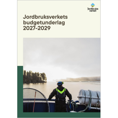 Omslags bild f�r Budgetunderlag f�r r�kenskaps�ren 2027–2029