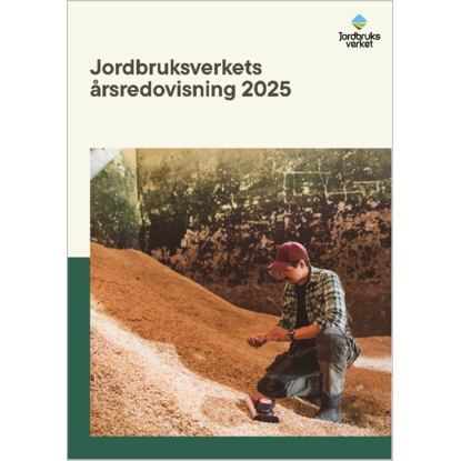 Omslags bild f�r Jordbruksverkets �rsredovisning 2025