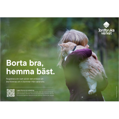 Omslags bild f�r Affisch kattregistret (A3)