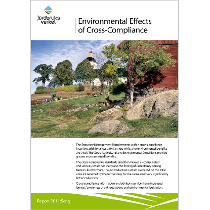 Omslags bild fr Environmental Effects of Cross-Compliance