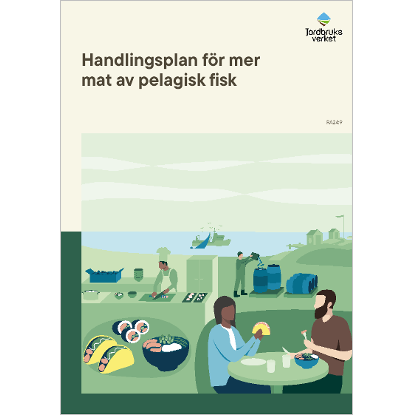 Omslags bild fr Handlingsplan fr mer mat av pelagisk fisk