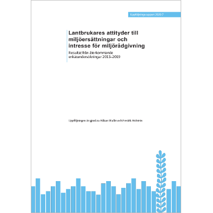 Lantbrukares attityder till miljersttningar och intresse fr miljrdgivning