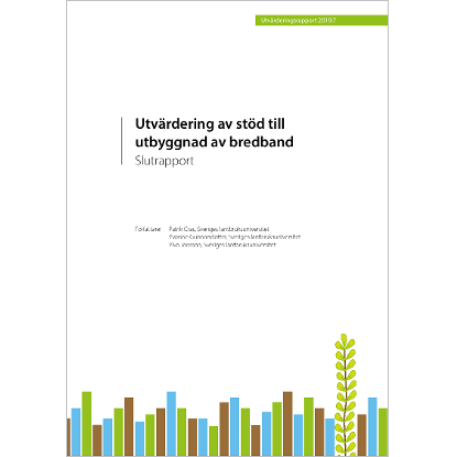 Utvrdering av std till utbyggnad av bredband