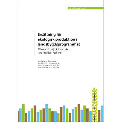 Omslags bild fr Ersttning fr ekologisk produktion i landsbygdsprogrammet