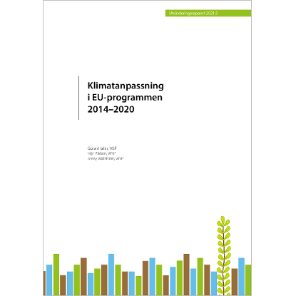 Omslags bild fr Klimatanpassning i EU-programmen 2014–2020