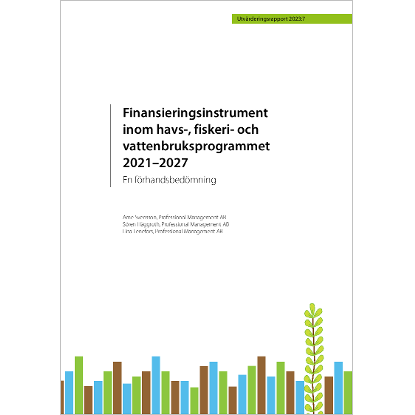 Omslags bild fr Finansieringsinstrument inom havs-, fiskeri- och vattenbruksprogrammet 2021–2027