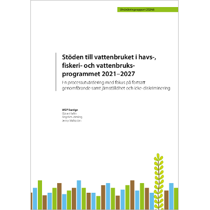 Omslags bild fr Stden till vattenbruket i havs-, fiskeri- och vattenbruks- programmet 2021–2027