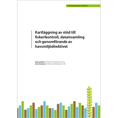 Omslags bild fr Kartlggning av std till fiskerikontroll, datainsamling och genomfrande av havsmiljdirektivet