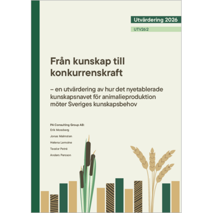 Omslags bild för Från kunskap till konkurrenskraft